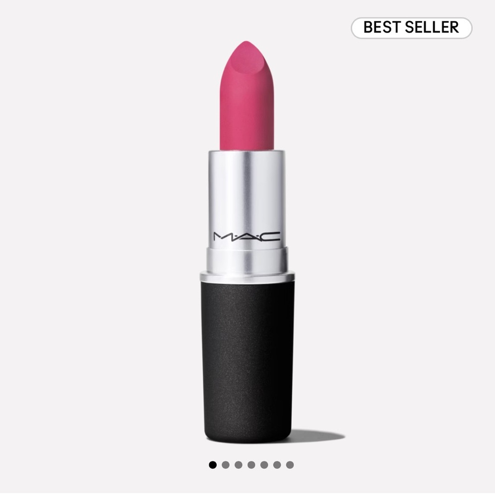 Mac Powder Kiss lipstick. Shade - Velvet Punch